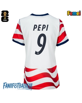 Statele Unite Ricardo Pepi #9 Echipament de Fotbal Replică Mondial 2026 Femei Acasa